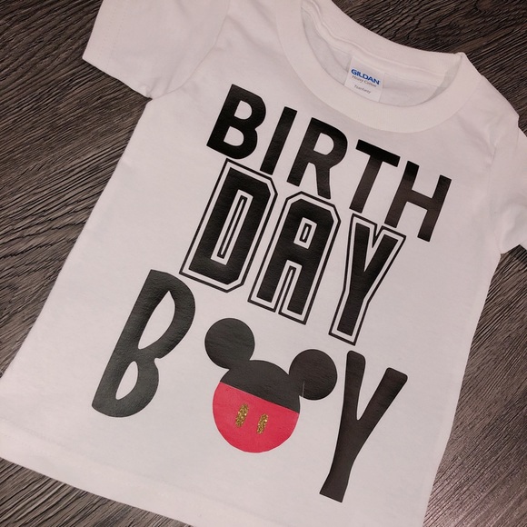 disney birthday boy shirt